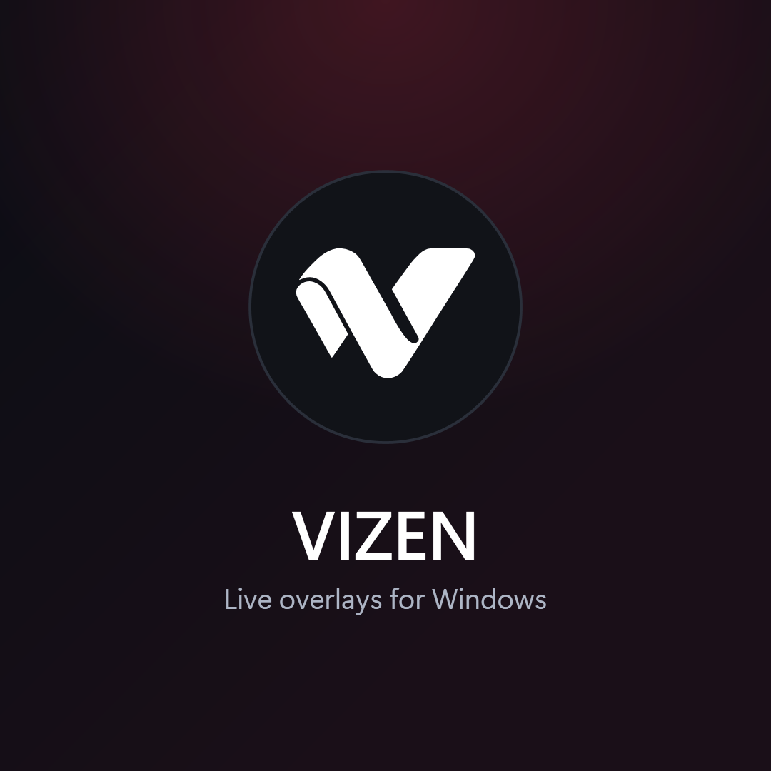 I built VIZEN — a free, open-source Windows app for gaming overlays and multitasking